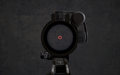 Red reticle.