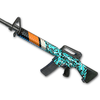 Weapon skin Turquoise Delight M16A4.png