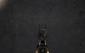 Red dot reticle.